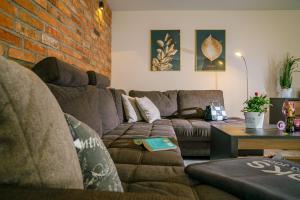 Posezení v ubytování Ferienhaus Andrea