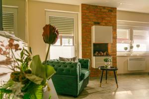 Posezení v ubytování Ferienhaus Andrea
