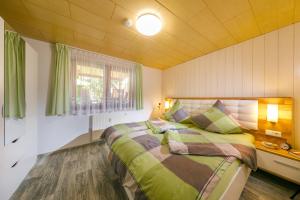 Postel nebo postele na pokoji v ubytování Ferienhaus Andrea