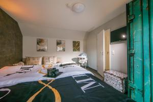 Postel nebo postele na pokoji v ubytování Ferienhaus Andrea