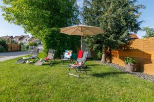Zahrada ubytování Ferienhaus Andrea