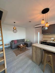 Posezení v ubytování Apartment and Studio Ivan Dolac