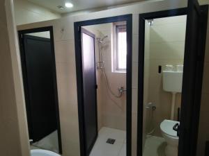 Koupelna v ubytování Ramallah Hostel