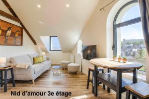 Posedenie v ubytovaní Résidence LA VAGUE- Appartements Grand Confort -Vue mer - 2 à 6 personnes