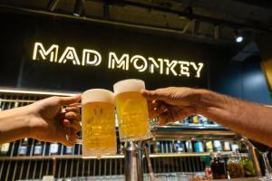 Nápoje v ubytování Mad Monkey Hanoi Hostel