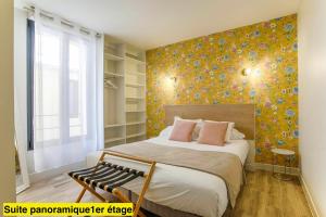 Posteľ alebo postele v izbe v ubytovaní Résidence LA VAGUE- Appartements Grand Confort -Vue mer - 2 à 6 personnes