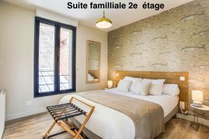 Posteľ alebo postele v izbe v ubytovaní Résidence LA VAGUE- Appartements Grand Confort -Vue mer - 2 à 6 personnes