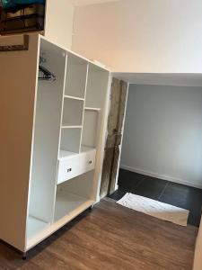 Postel nebo postele na pokoji v ubytování Appartement de caractère