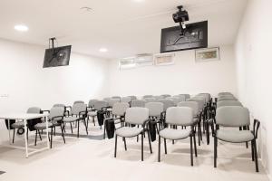 Televízia a/alebo spoločenská miestnosť v ubytovaní Amenity Penzion Horni Vestonice