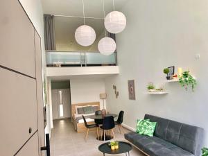 Posezení v ubytování SP Central Loft