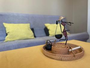 Posezení v ubytování Casa rural con vistas maravillosas en Arico