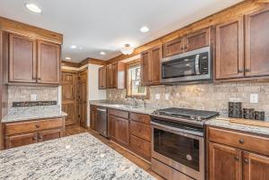 Kuchyň nebo kuchyňský kout v ubytování Happy Ours