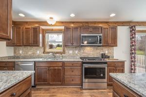 Kuchyň nebo kuchyňský kout v ubytování Happy Ours