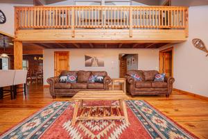 Posezení v ubytování Duck Pond Lodge