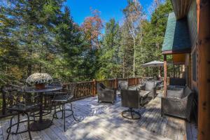 Balkón nebo terasa v ubytování Claralea Lodge