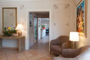 Posezení v ubytování Holiday Rooms Antica Badia