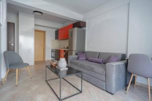 Posezení v ubytování #S20 Chic 1 BR apartment in the centre of Volos