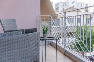 Balkón nebo terasa v ubytování #S20 Chic 1 BR apartment in the centre of Volos