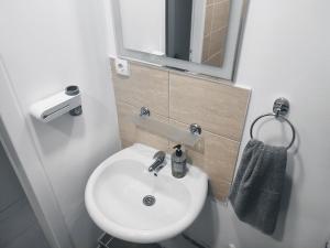 Kopalnica v nastanitvi Apartman Katy