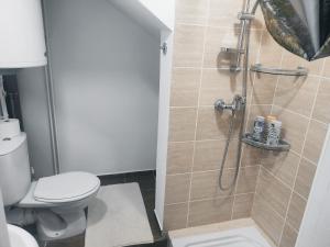 Kopalnica v nastanitvi Apartman Katy