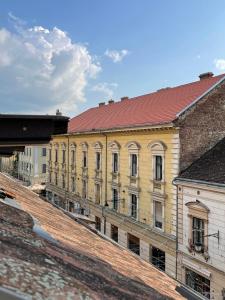 a view from the roof of a building at Apartament Old City in Timişoara