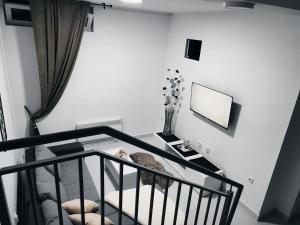 Postelja oz. postelje v sobi nastanitve Apartman Katy