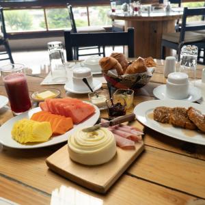 Možnosti raňajok pre hostí v ubytovaní Hacienda El Rejo