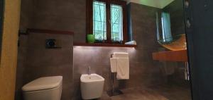Koupelna v ubytování Casa vacanze Tredis