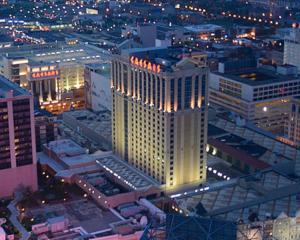 Almennt útsýni yfir borgina Atlantic City eða útsýni yfir borgina eins og það er á dvalarstaðnum