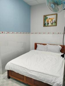 Giường trong phòng chung tại Thinh Thien Motel