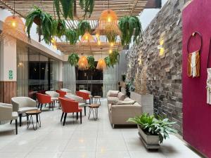 Posezení v ubytování Hotel El Tambo 2