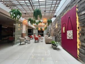 Posezení v ubytování Hotel El Tambo 2