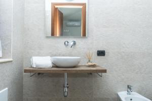 Koupelna v ubytování Relais Ruggiero