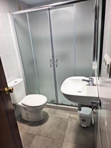 Koupelna v ubytování Apartamentos Simo B/P