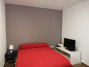 Televízia a/alebo spoločenská miestnosť v ubytovaní PISO 4 HABITACIONES BURJASOT