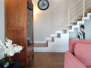 Posezení v ubytování La Casa di Stefania LOFT