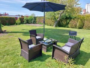 Zahrada ubytování Ferienwohnung im Ostseebad Schönberg nahe Schönberger Strand Ostsee Self-Check-in