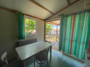 Posezení v ubytování Camping Trinité