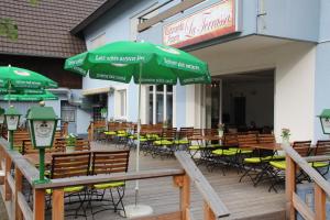 Restaurace v ubytování Pension Mimosa