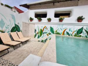 Bazén v ubytování Casa Cordoba Román nebo v jeho okolí