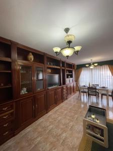 Η κουζίνα ή μικρή κουζίνα στο Apartamento Vilagarcia