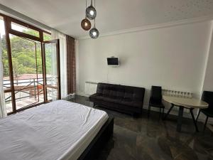 Voodi või voodid majutusasutuse Guest House Nana toas