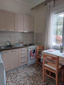 Kuchyň nebo kuchyňský kout v ubytování Luminosa Seaview Apartment