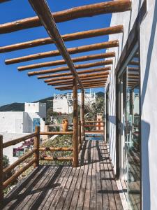 Uma varanda ou terraço em Casa Mykonos - Piscina Privativa