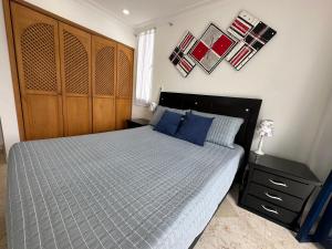 Postel nebo postele na pokoji v ubytování LAGOS DEL PEÑON