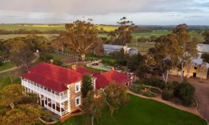 Naturlandskabet i nærheden af luksusteltet