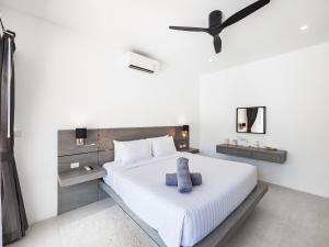 Postel nebo postele na pokoji v ubytování Villa Yana 2 bedrooms Lamai