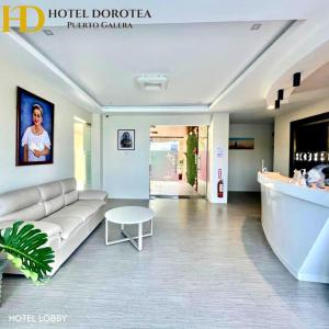 Lobi atau kawasan kaunter penerimaan di Hotel Dorotea