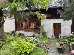 Zahrada ubytování Ferienhaus in Graubünden