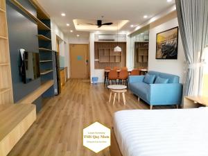 TV/trung tâm giải trí tại TMS Quy Nhơn Luxury Homestay